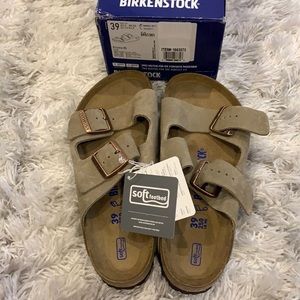 NWT Tan Soft Footbed Birkenstock